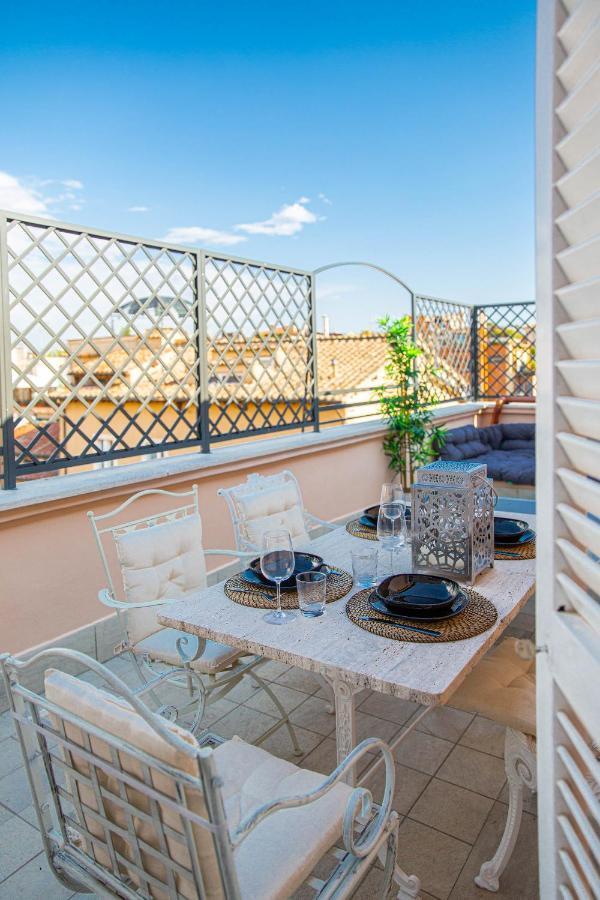 Luxury Top Floor In Trastevere Rome Bagian luar foto