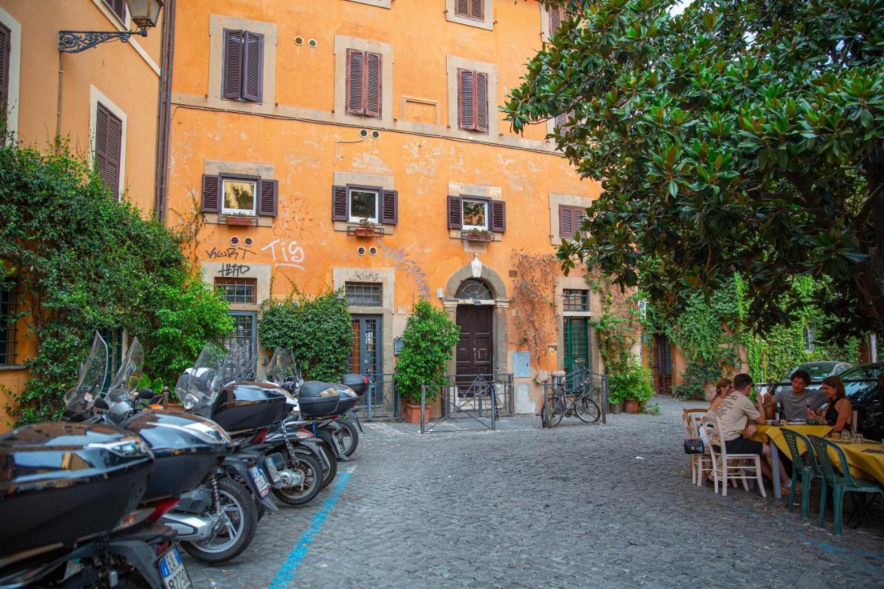 Luxury Top Floor In Trastevere Rome Bagian luar foto